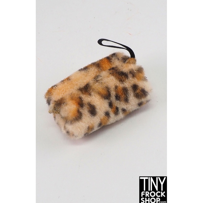 12 Fashion Doll Cheetah Fur Muff