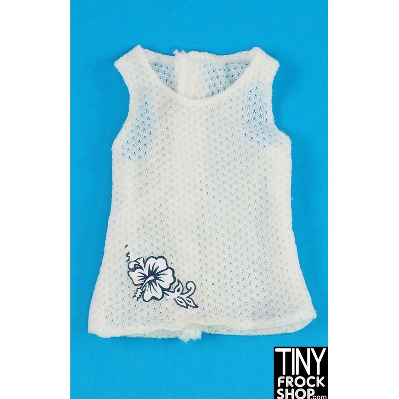 12 Fashion Doll Mens Flower Tank Top