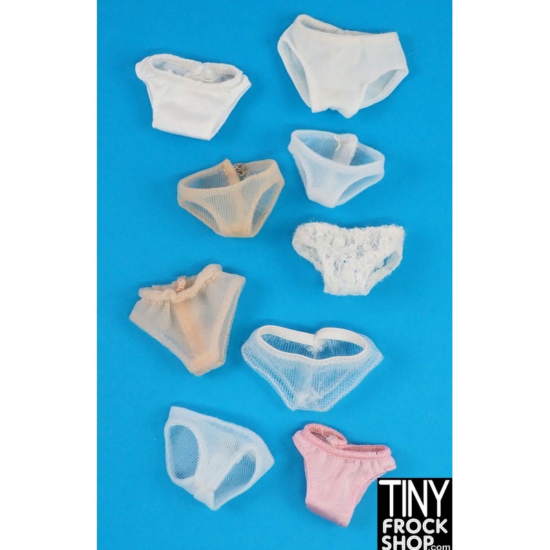 12 Fashion Doll Underwear Assortment Set