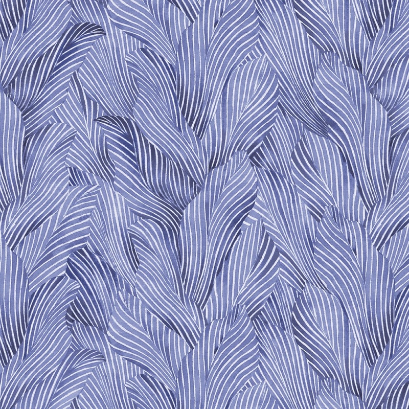 Earth Tones by P&B Textiles Collection - Tonal Leaves | 108 Cotton (EARW05785-B)  Sold in UNITS of  metre