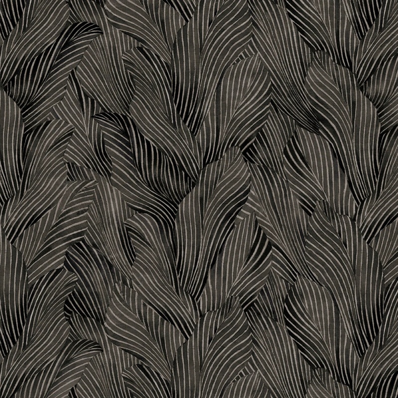 Earth Tones by P&B Textiles Collection - Tonal Leaves | 108 Cotton (EARW05785-K)  Sold in UNITS of  metre