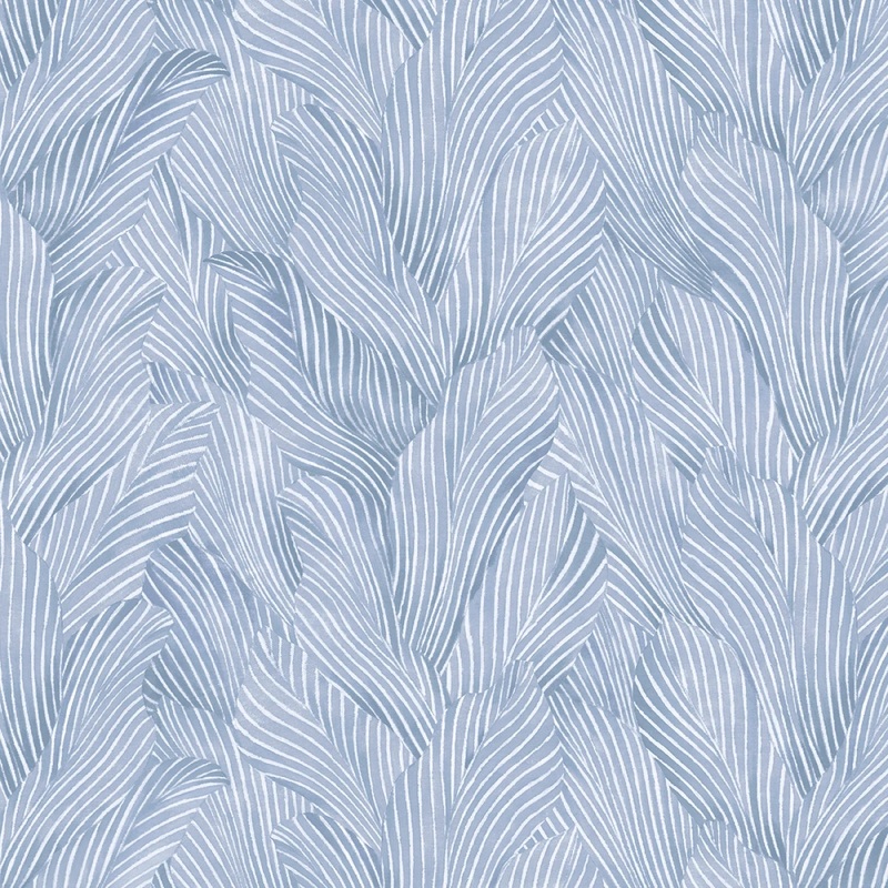 Earth Tones by P&B Textiles Collection - Tonal Leaves | 108 Cotton (EARW05785-LB)  Sold in UNITS of  metre