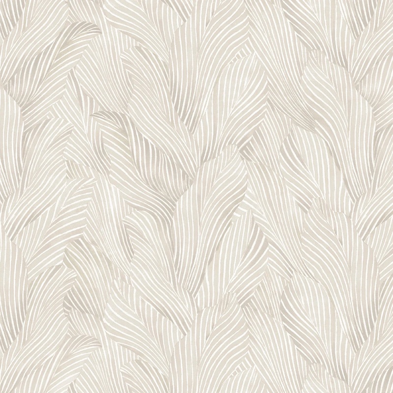 Earth Tones by P&B Textiles Collection - Tonal Leaves | 108 Cotton (EARW05785-LS)  Sold in UNITS of  metre