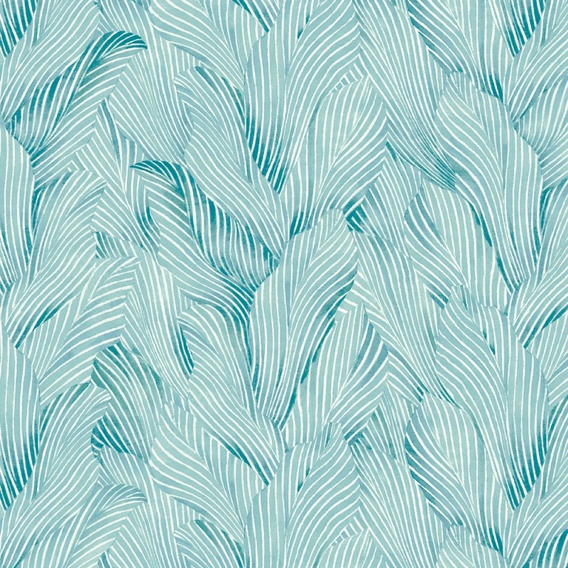 Earth Tones by P&B Textiles Collection - Tonal Leaves | 108 Cotton (EARW05785-T)  Sold in UNITS of  metre