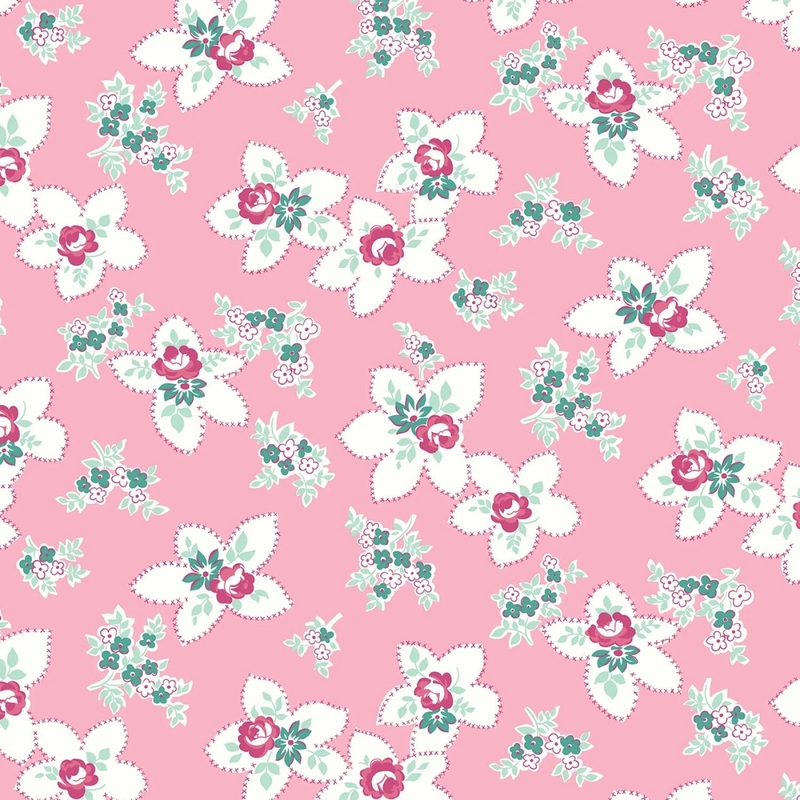 Precious Petites By GerriPink Robinson 108 Cotton (WB15838R-PINK)  Sold in UNITS of  metre