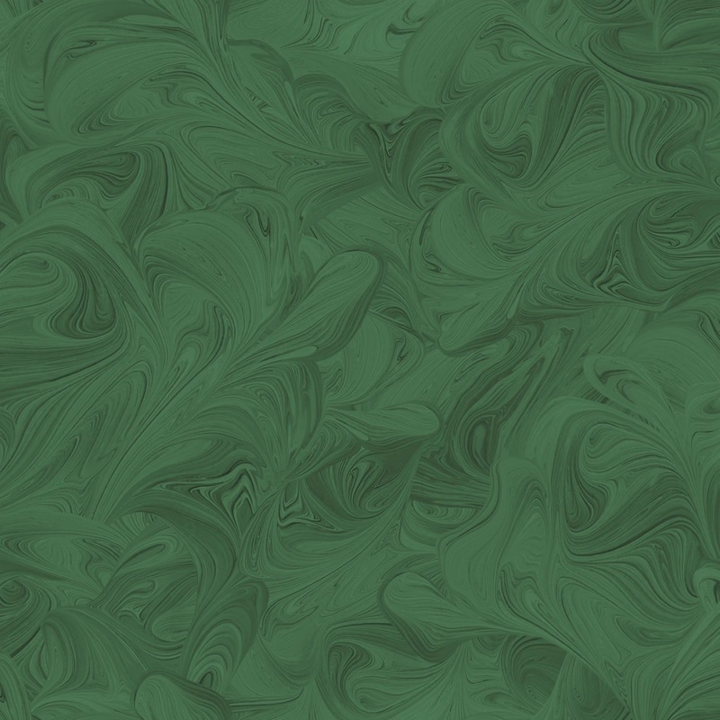Swirls Dark Green 118 Cotton (1876620)  Sold in UNITS of  metre