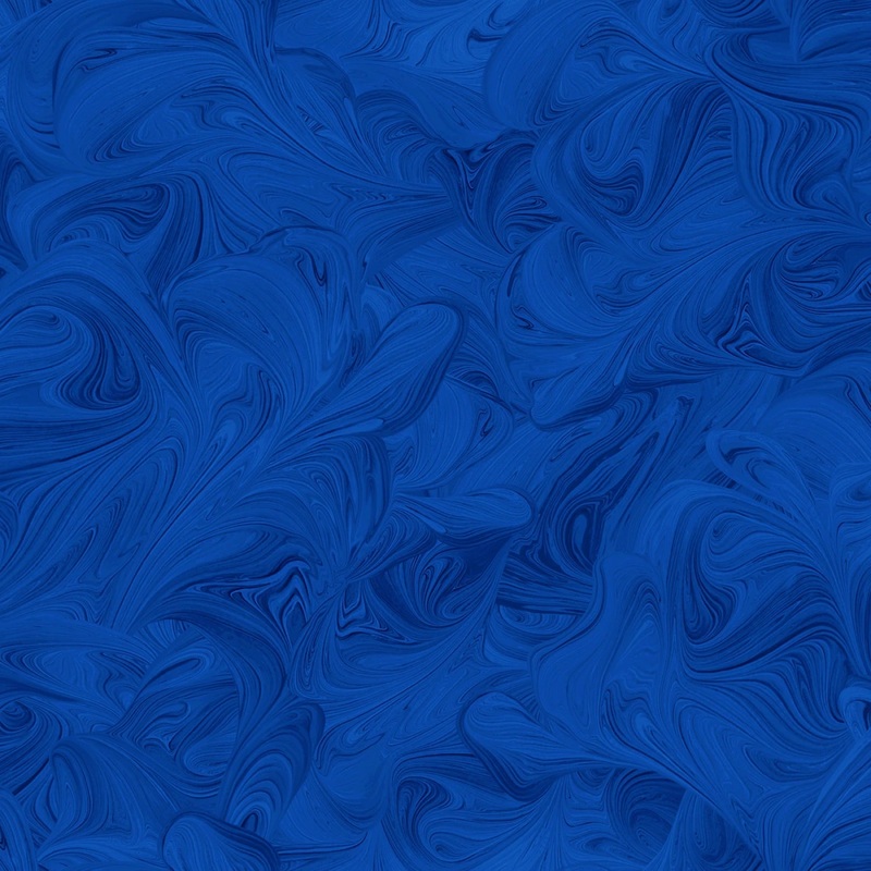 Swirls Royal 118 Cotton (1876622)  Sold in UNITS of  metre
