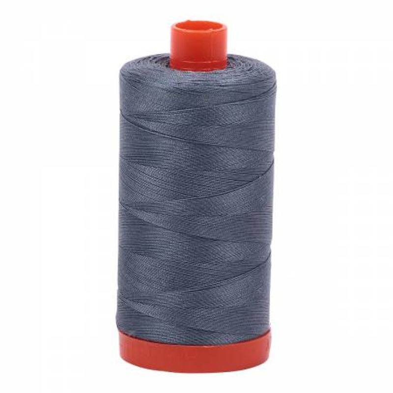 Thread- Aurifil Cotton 50wt 1422yds Dark Grey 1246 -  A1050-1246