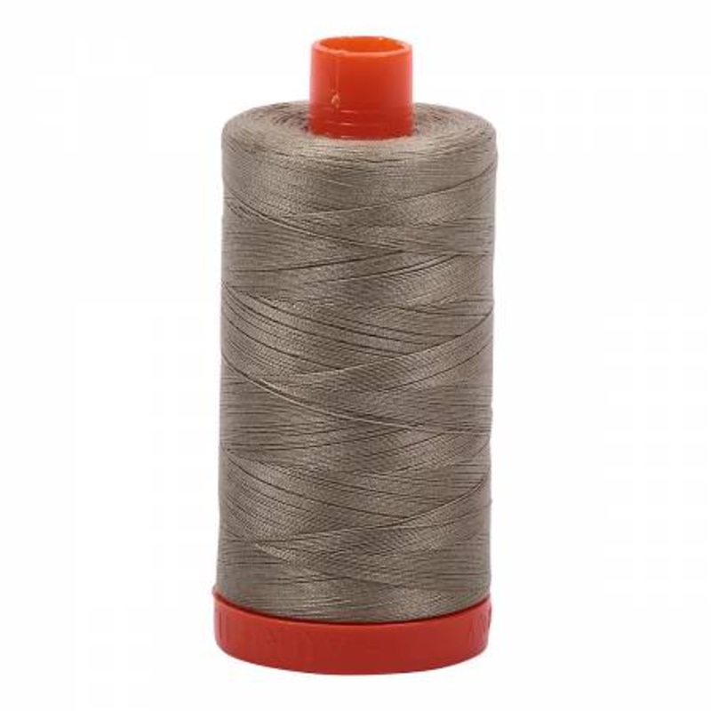 Thread Aurifil Cotton 50wt 1422yds Light Khaki Green #2900