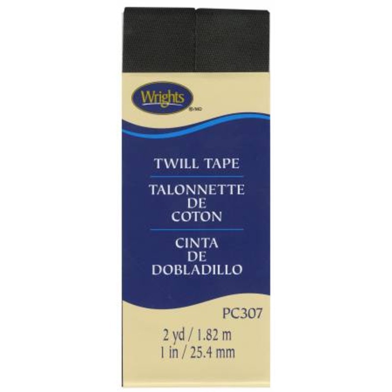 Twill Tape 1in Black (117307031)