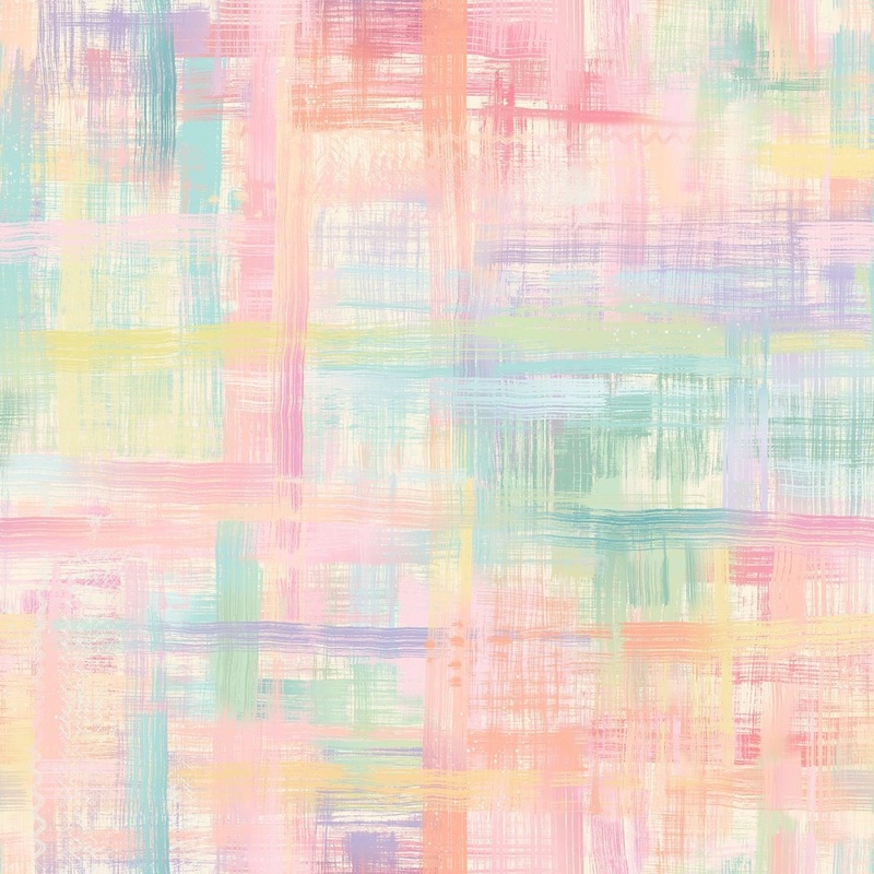 White/Multi Colorfield 108 Cotton (QBD650M-WZ)  Sold in UNITS of  metre