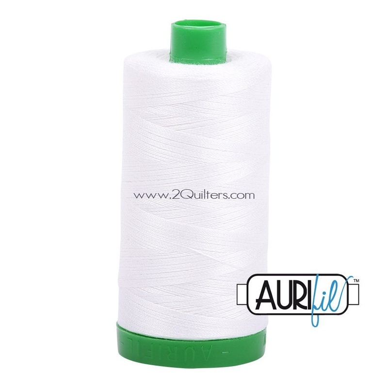 Aurifil 40wt Thread - Large spool Natural White