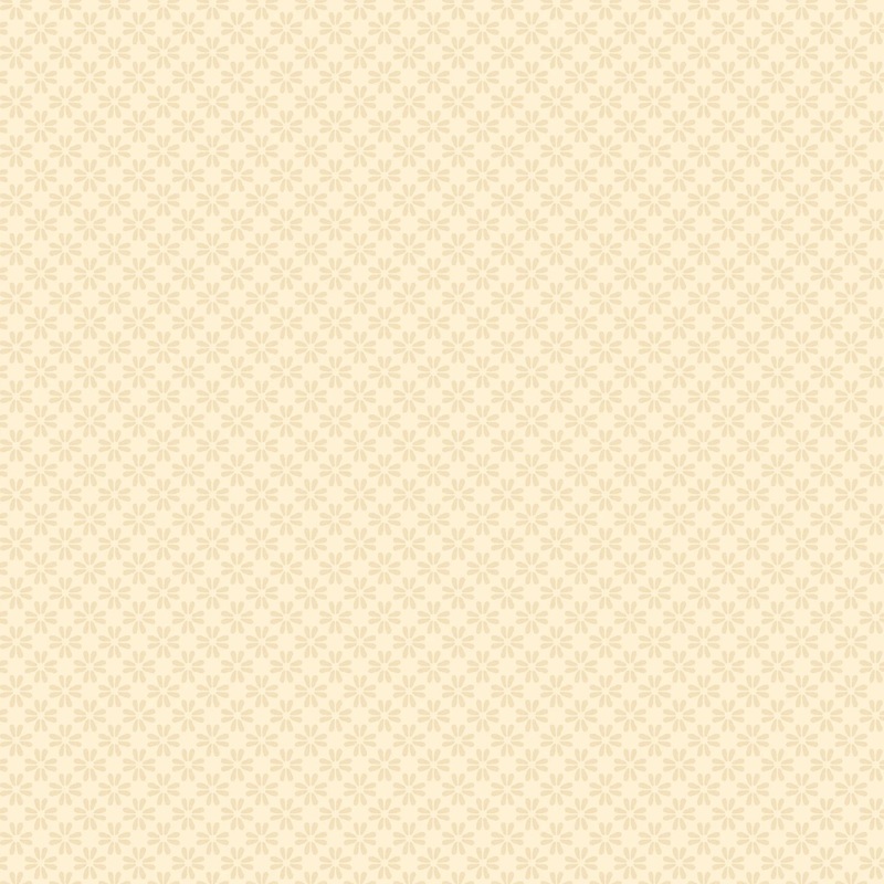 Caramel Macchiato Daisy Eights | 43/44 Cotton (39089-200) - Sold in UNITS of  metre