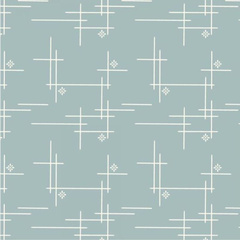 *Closeout Sale* Merryweather, Merry Hatch in Mineral, per half-yard