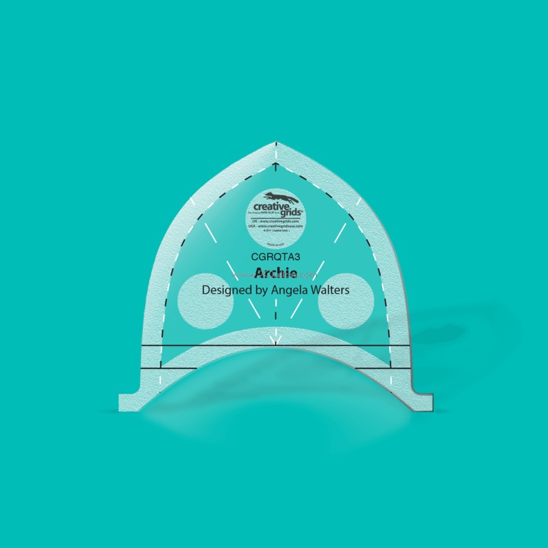 Creative Grids Machine Quilting Tool - Archie by Angela Walters