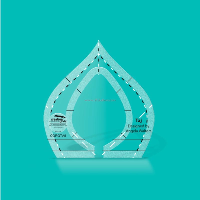 Creative Grids Machine Quilting Tool - Taj by Angela Walters