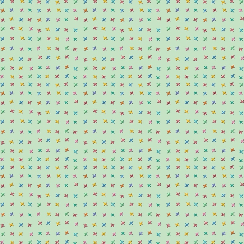 Mist Cross Stitch | 43/44 Cotton (DDC12152-MIST) - Sold in UNITS of  metre