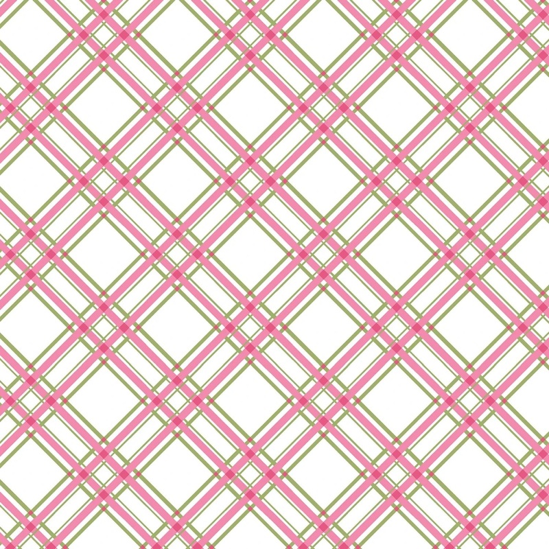 Pink Diagonal Plaid | 43/44 Cotton (8244M-PG) - Sold in UNITS of  metre