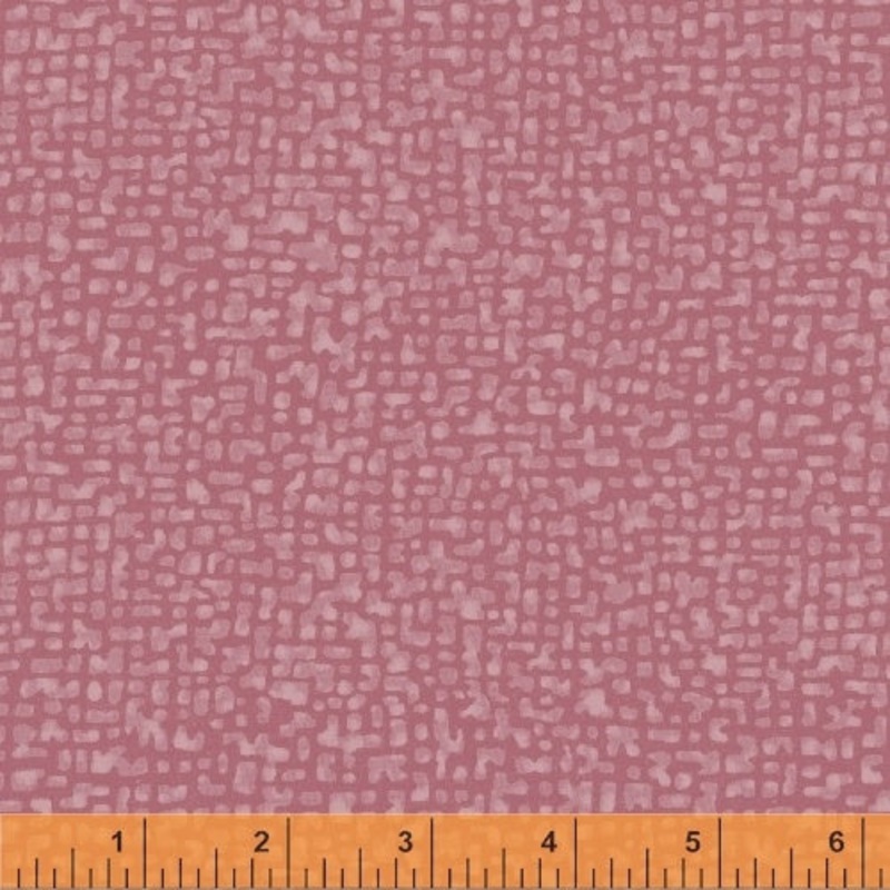 *Closeout Sale* Bedrock in Vintage Rose, Windham Fabrics, per half-yard