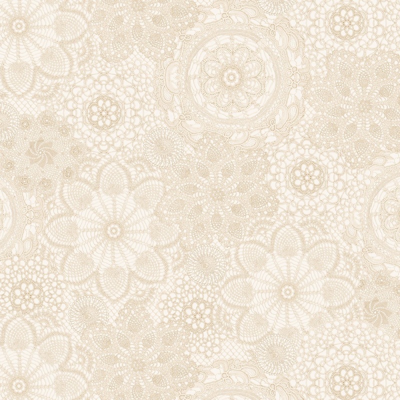 Cream Crochet Connection | 108 Cotton (QB251387D-CREAM) - Sold in UNITS of 1/4 metre