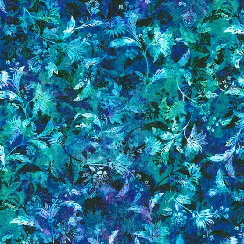 Leaves Lake | 108 Cotton (SRKDX2212573) - Sold in UNITS of 1/4 metre
