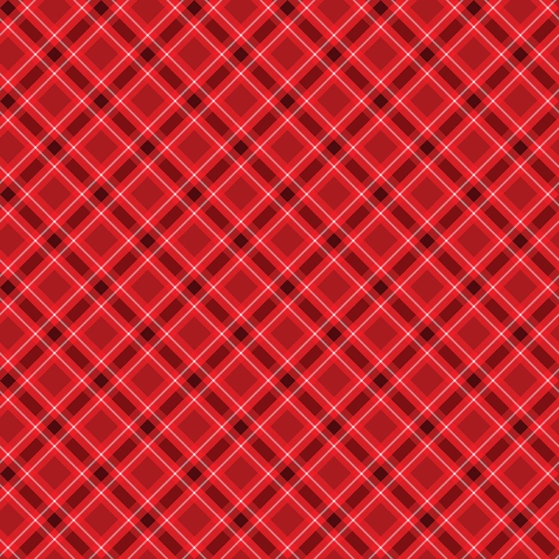Plaid Red | 108 Cotton (14944WB-10) - Sold in UNITS of 1/4 metre