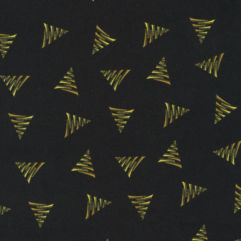 Trees Black  | 108 Cotton (AUJDX230572) - Sold in UNITS of 1/4 metre