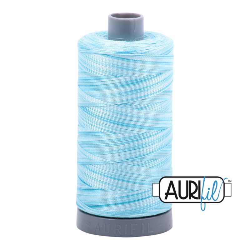 Aurifil 28wt Thread - Baby Blue Eyes - Variegated #4663