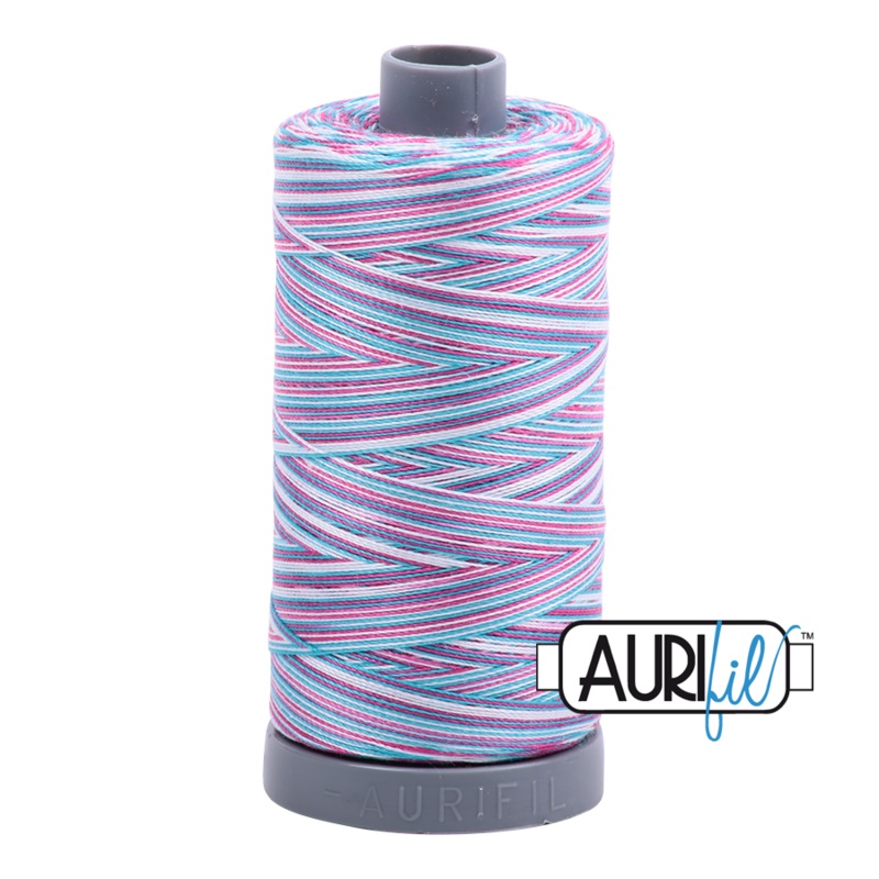 Aurifil 28wt Thread - Berrylicious - Variegated #4647