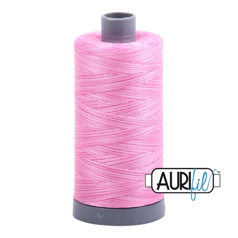 Aurifil 28wt Thread - Bubblegum - Variegated #3660