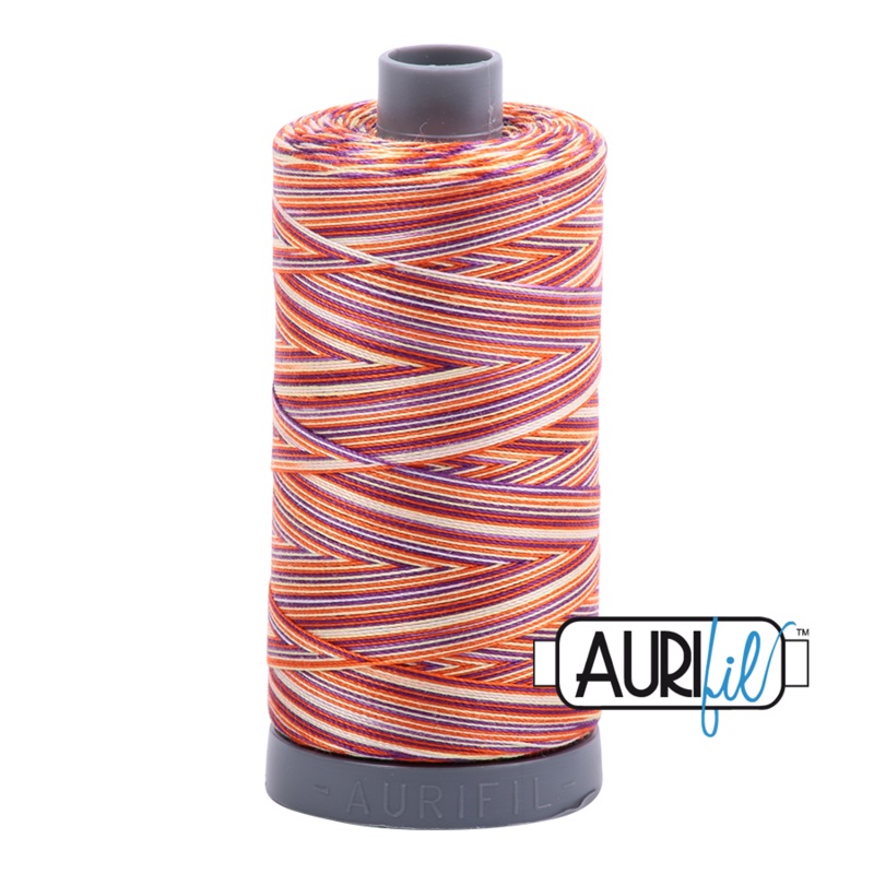 Aurifil 28wt Thread - Desert Dawn - Variegated #4648