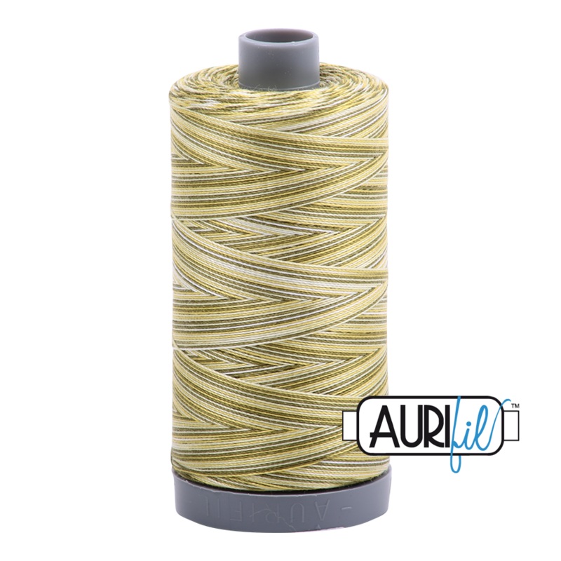 Aurifil 28wt Thread - Spring Prairie - Variegated #4653