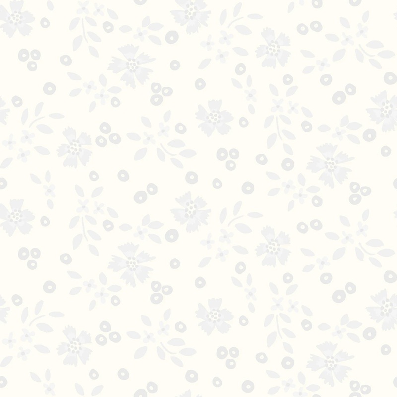 Vibrance by Blooming Boldly Designs Collection - Abloom Cloud  | 108 Cotton (WB15957R-CLOUD)  Sold in UNITS of  metre