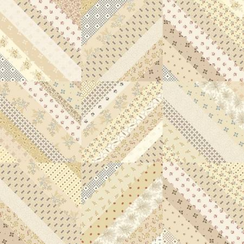 BOLT END Cream Scrap Happy 3.5m x 108 Cotton