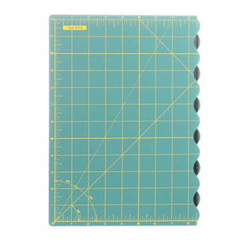 Notions Olfa Folding Cutting Mat 12 X 17 inches