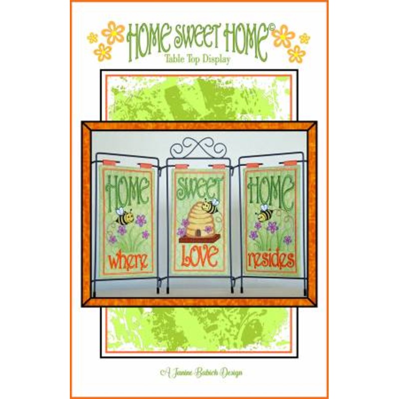 Pattern Home Sweet Home Machine Embroidery CD