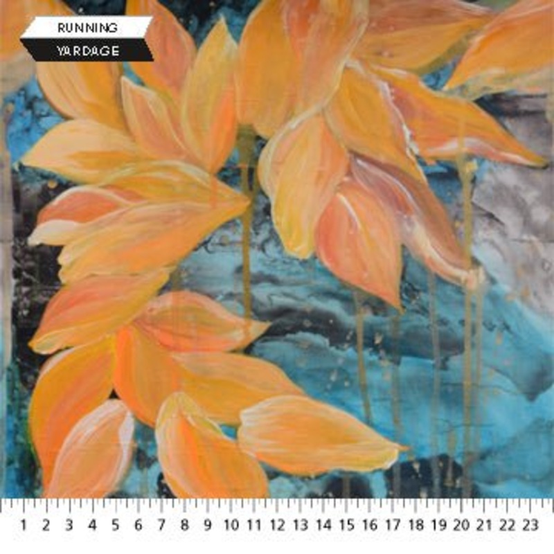 Rain Showers - Multi Flower | 43/44 Cotton (40133-44) - Sold in UNITS of  metre