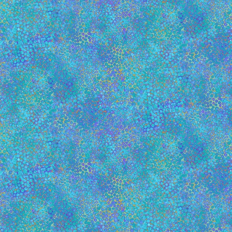 Shimmer - Deep Sea  108 Cotton (B27897-44)  Sold in UNITS of  metre