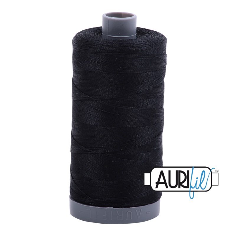 Aurifil 28wt Thread - Black #2692