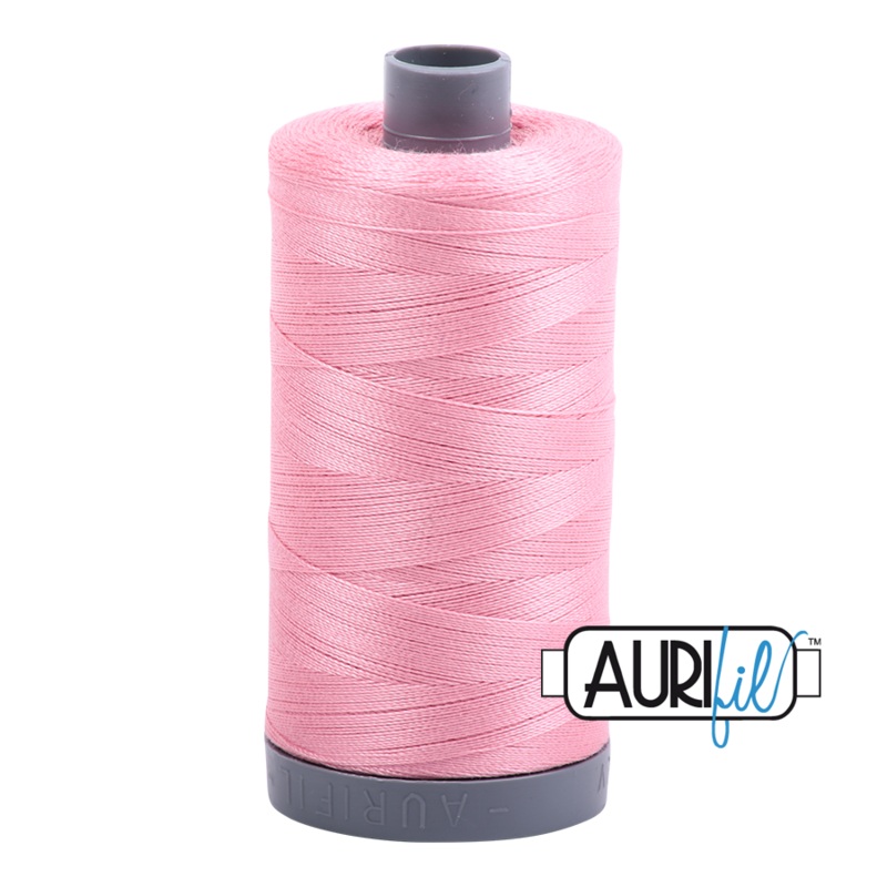 Aurifil 28wt Thread - Bright Pink #2425