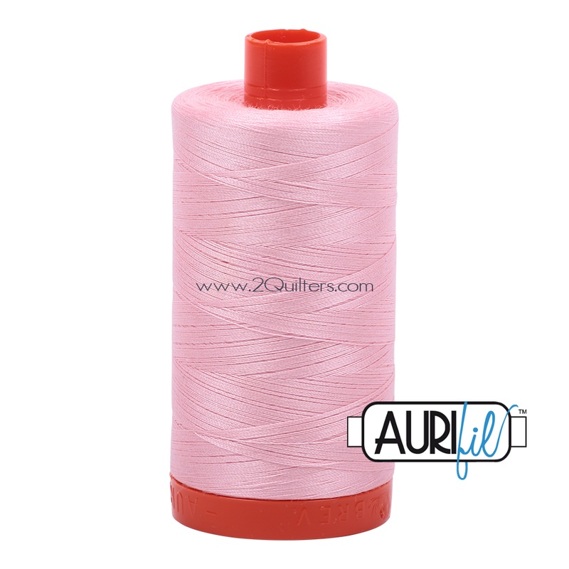 Aurifil 50wt Thread - Large spool Baby Pink #2423