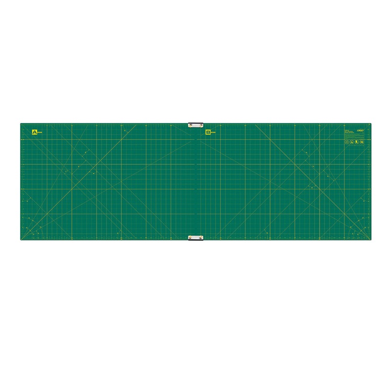 Olfa Clips/2: 23 x 70 self-healing mat with clips