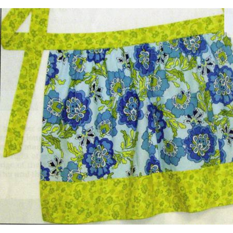 Pattern Karen Montgomery Half & Half Apron TQC604