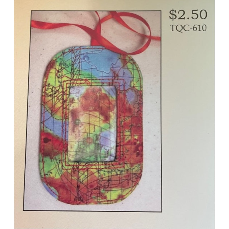 Pattern Karen Montgomery Luggage Tag TQC610