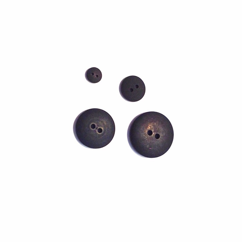 Black Matte Button-8 mm & 16 mm & 22 mm & 30.5 mm & 11 mm