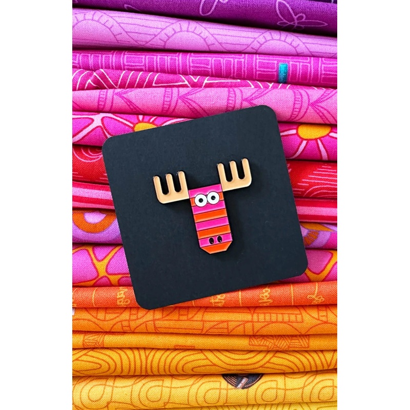 Wild Moose Chase Enamel Pin