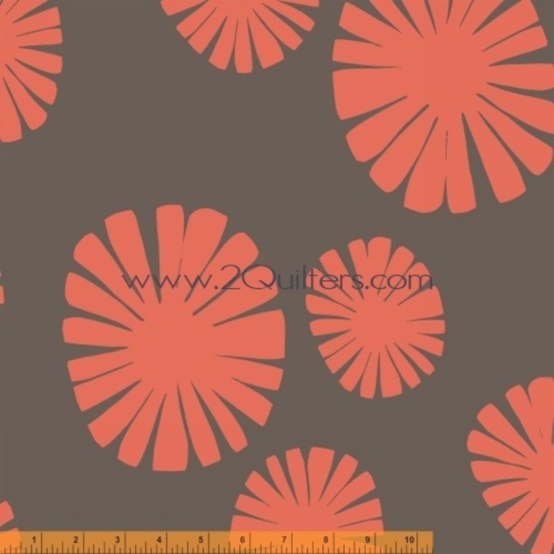 *Closeout Sale* Follie Mickel (coral blush), per half-yard