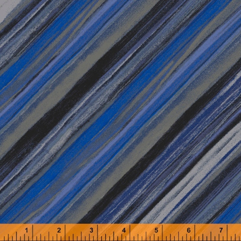 Vista, Midnight by Grant Haffner for Windham Fabrics, per half yard