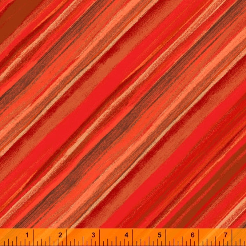 Vista, Red Sky by Grant Haffner for Windham Fabrics, per half yard