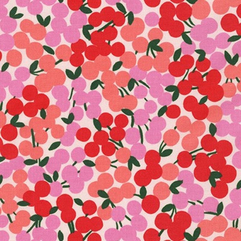 Wishwell Cheery Blossom, Cherries Apple, per half-yard